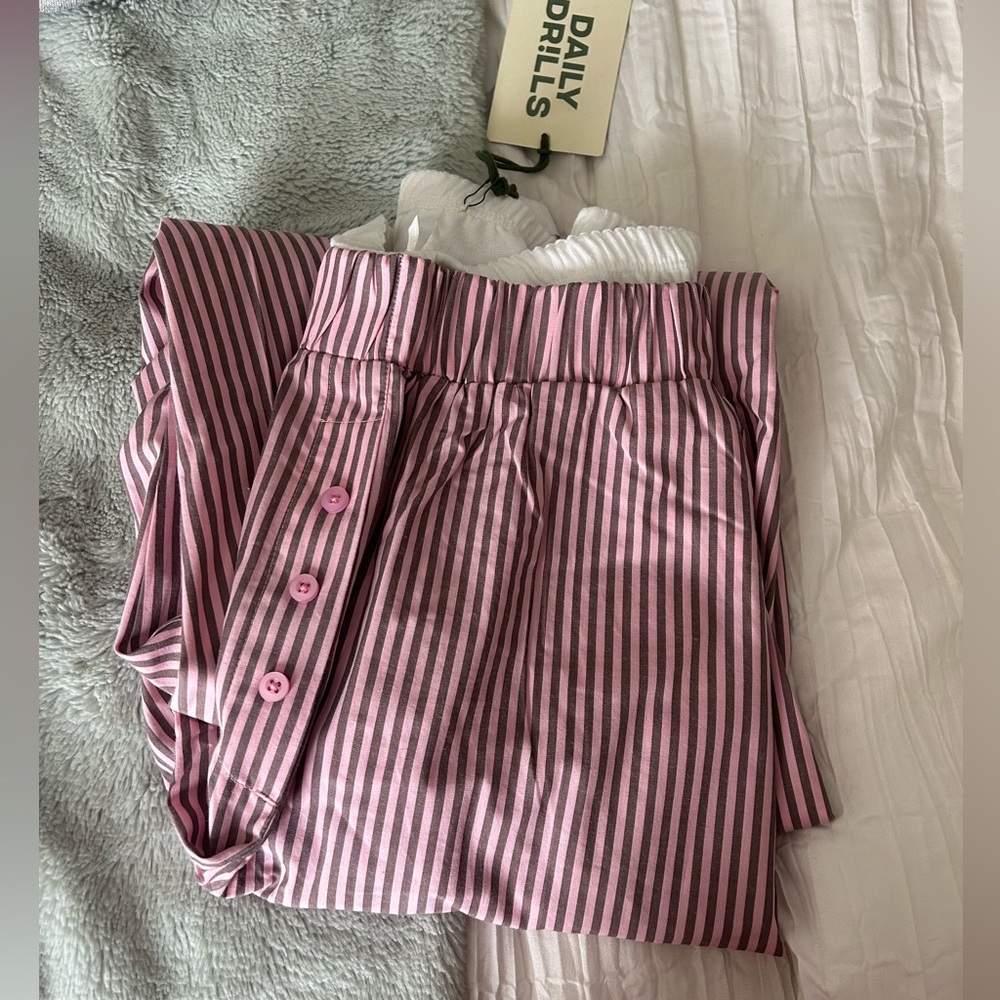 Daily Drills Pointelle Layered Resort Pants